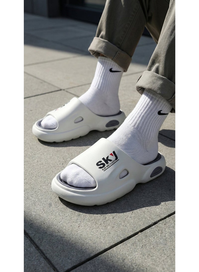 Sky's trendy slippers with thick, non-slip soles - Image 4